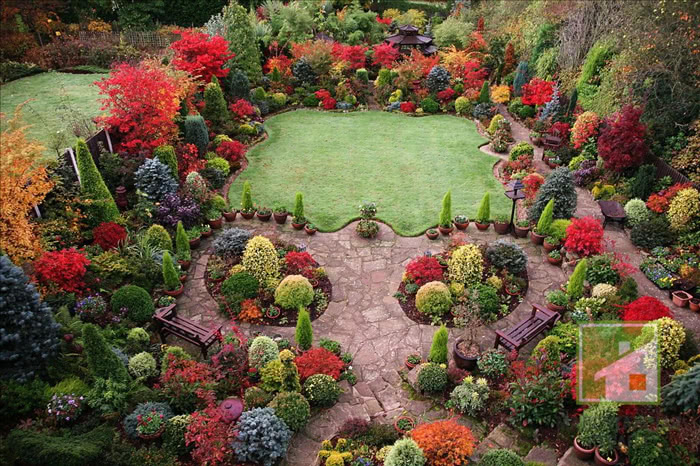 английский сад ландшафтный дизайн